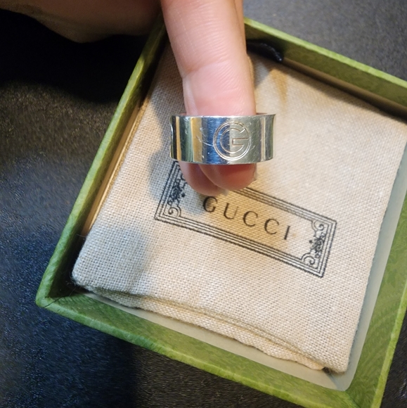 Gucci Sterling Silver Ring!